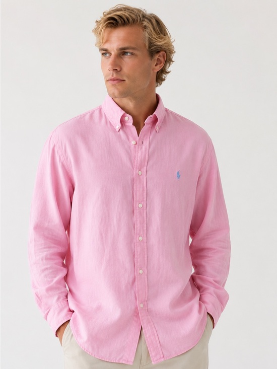 Polo Ralph Lauren Other - Mens Polo Ralph Lauren Classic Long Sleeve Pink Dress Shirt Size XL.